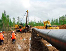 Газопровод, направляющий российский газ в Китай, будет построен из компонентов российского производства